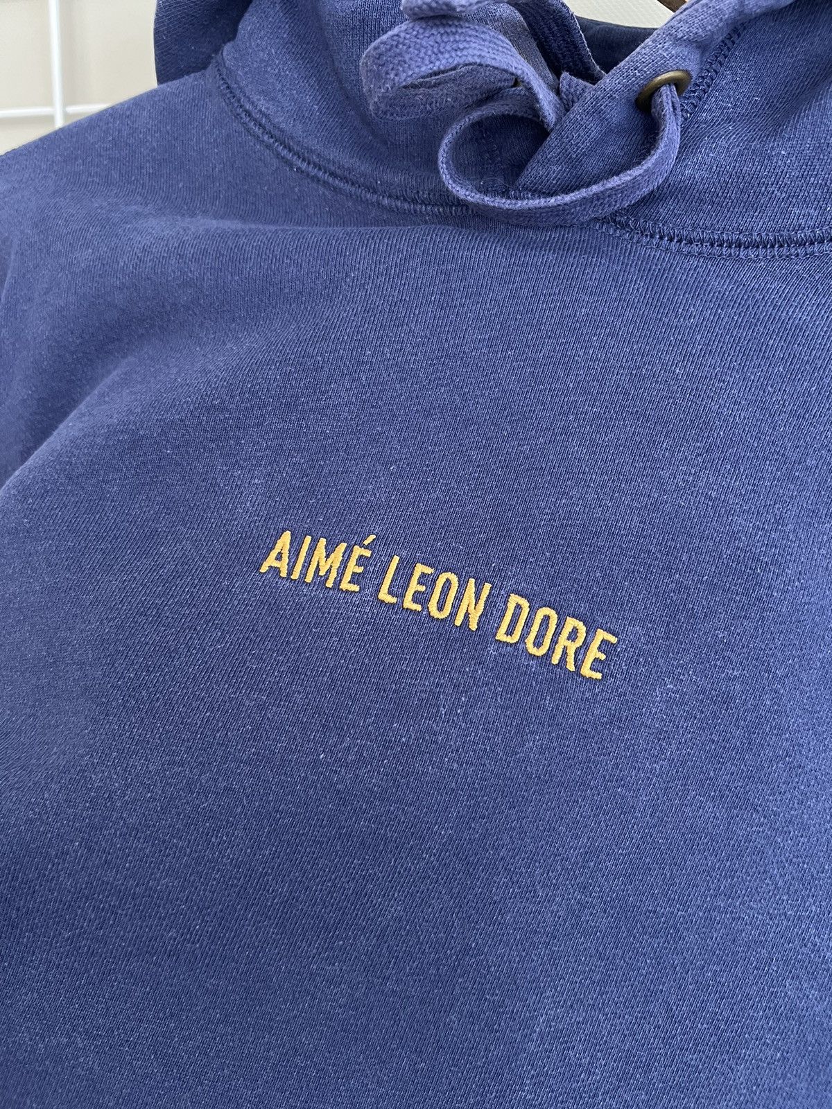 Aime Leon Dore Aime Leon Dore Hoodie With Gold Script Logo Mens Size S Size US S / EU 44-46 / 1 - 10 Thumbnail