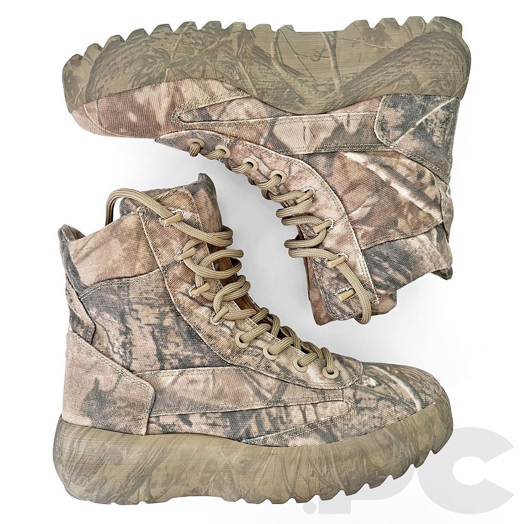 yeezy camouflage shoes