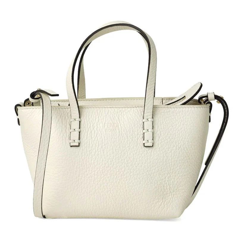 Fendi o1s1wg110426 Size:OS/Mini Roll in White Size ONE SIZE - 1 Thumbnail