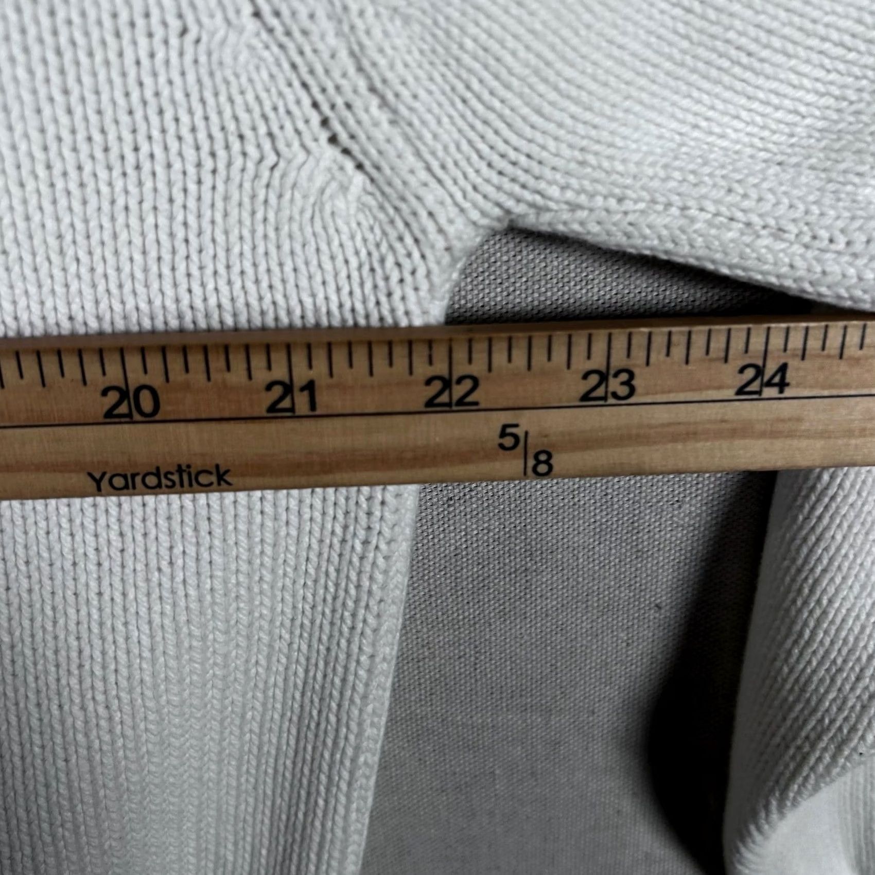 Vintage L.L. Bean Men's LT White Cotton Shaker Stitch Crewneck Sweater USA Made Shirt Pullover Knit Big & Tall Adult Mens Photos Vintage: No Size US L / EU 52-54 / 3 - 5 Thumbnail