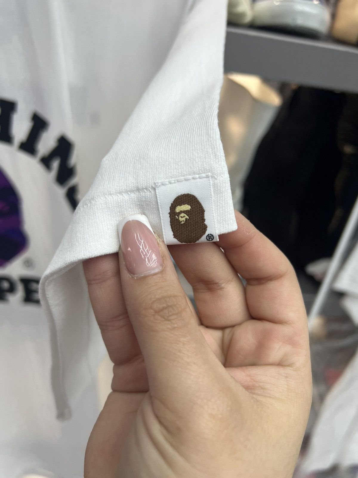 Bape Bape Color Camo Purple/White Tee Size US XXL / EU 58 / 5 - 5 Thumbnail