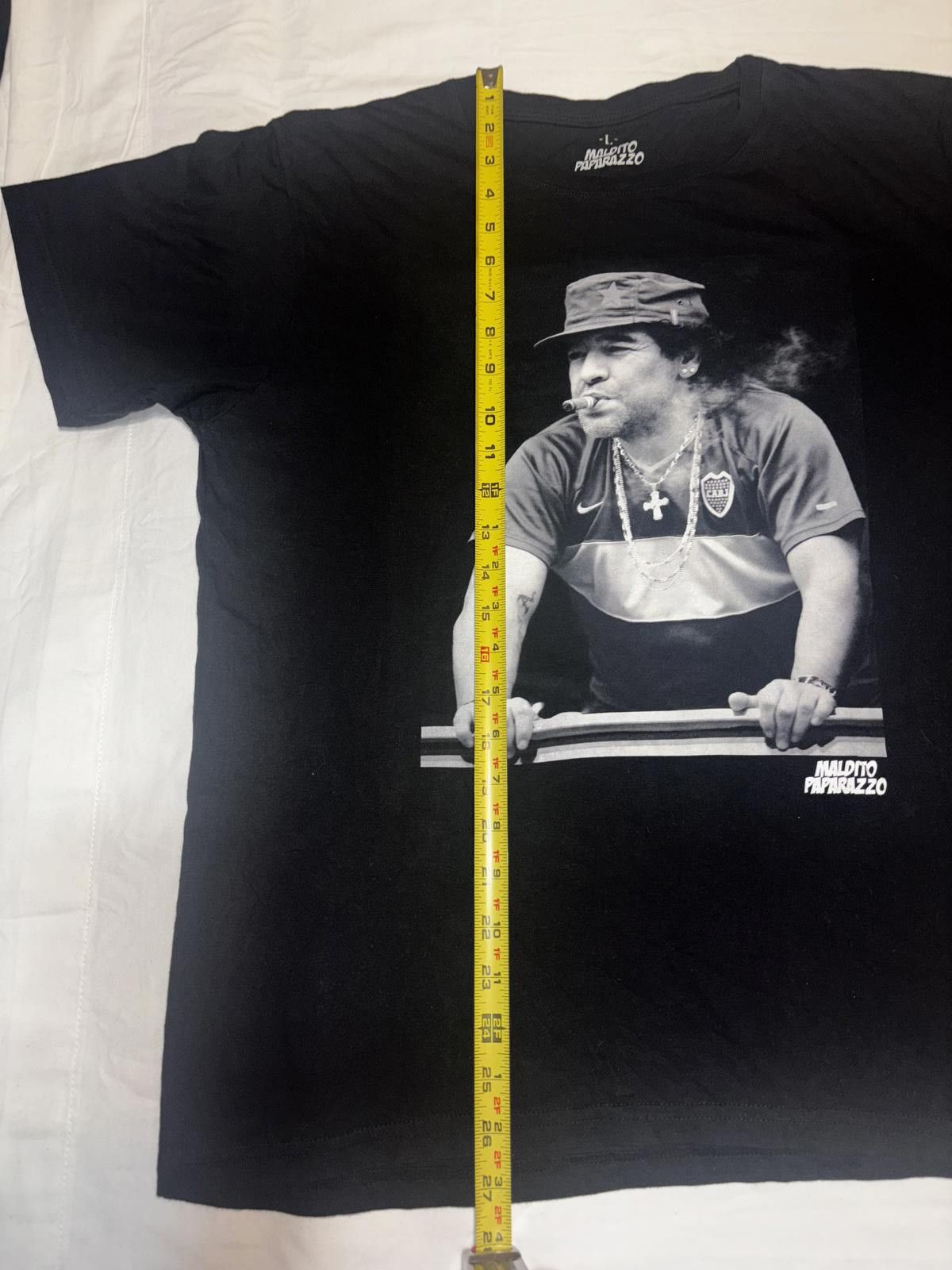Designer Maldito Paparazzo Black T-Shirt Featuring Iconic Graphic Size US L / EU 52-54 / 3 - 8 Thumbnail
