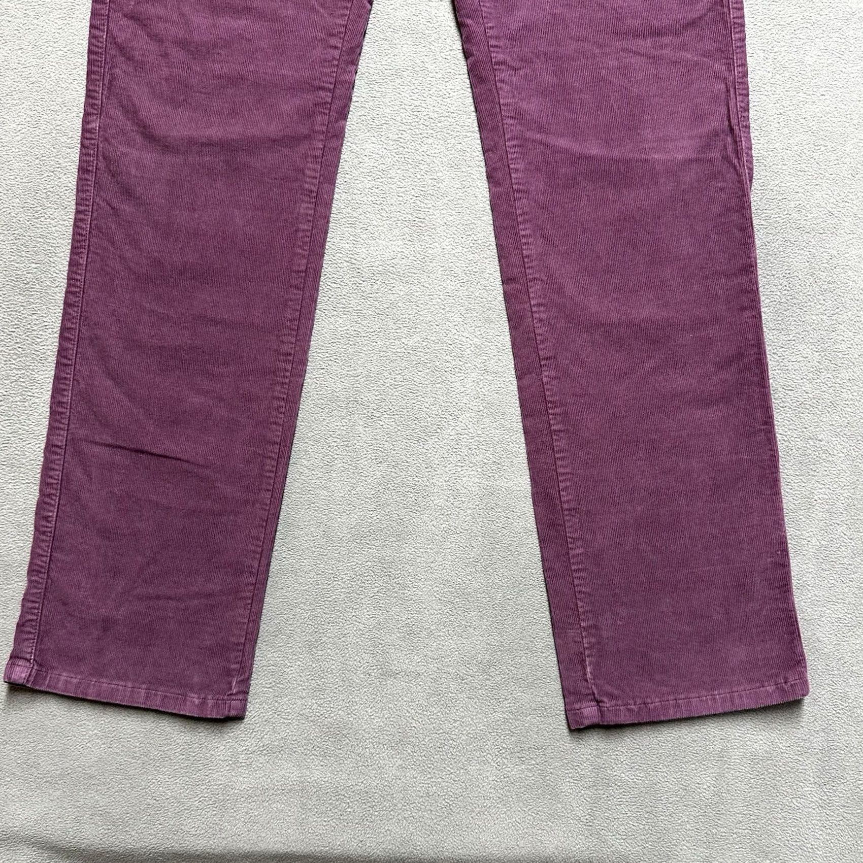Peter Millar Peter Millar Pants Mens 32 Burgundy Red Corduroy 5-Pocket Straight Leg Casual Chino Cotton Draper Mens Size US 32 / EU 48 - 5 Thumbnail