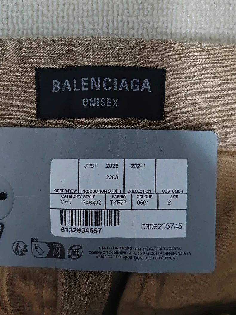 Balenciaga Balenciaga size S Khaki cargo panel baggy jeans Size US 26 / EU 42 - 5 Thumbnail