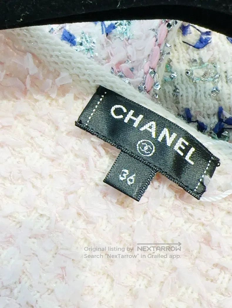 Chanel Chanel 18 Waterfall Series Pink and Blue Irregular Oblique Size XS / US 0-2 / IT 36-38 - 7 Thumbnail