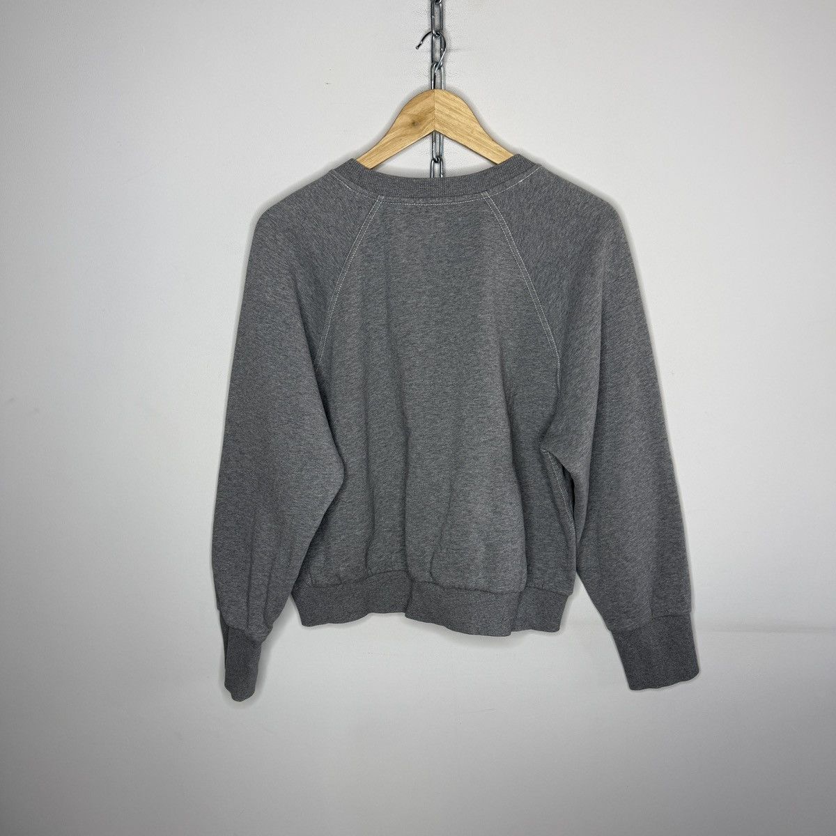 Burberry Burberry Gray Sweatshirt Spellout Logo Size M / US 6-8 / IT 42-44 - 8 Thumbnail