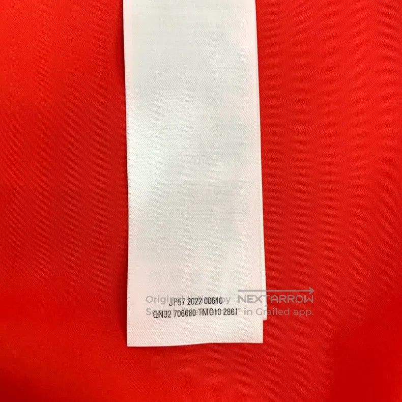 Balenciaga Balenciaga Red Logo Letter Printed Single Breasted Long Sl Size XS / US 0-2 / IT 36-38 - 7 Thumbnail