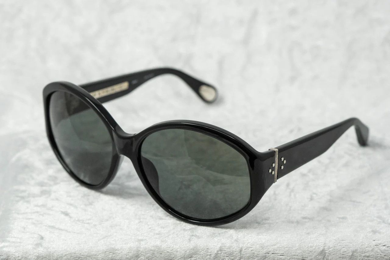 Ann Demeulemeester Ann Demeulemeester Sunglasses Oversized Black and Grey Size ONE SIZE - 1 Thumbnail