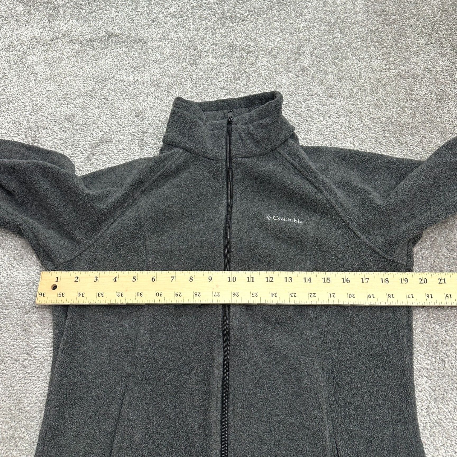 Vintage Columbia Benton Springs Fleece Jacket Womens Small Gray Full Zip Outdoor Hiking Size S / US 4 / IT 40 - 7 Thumbnail