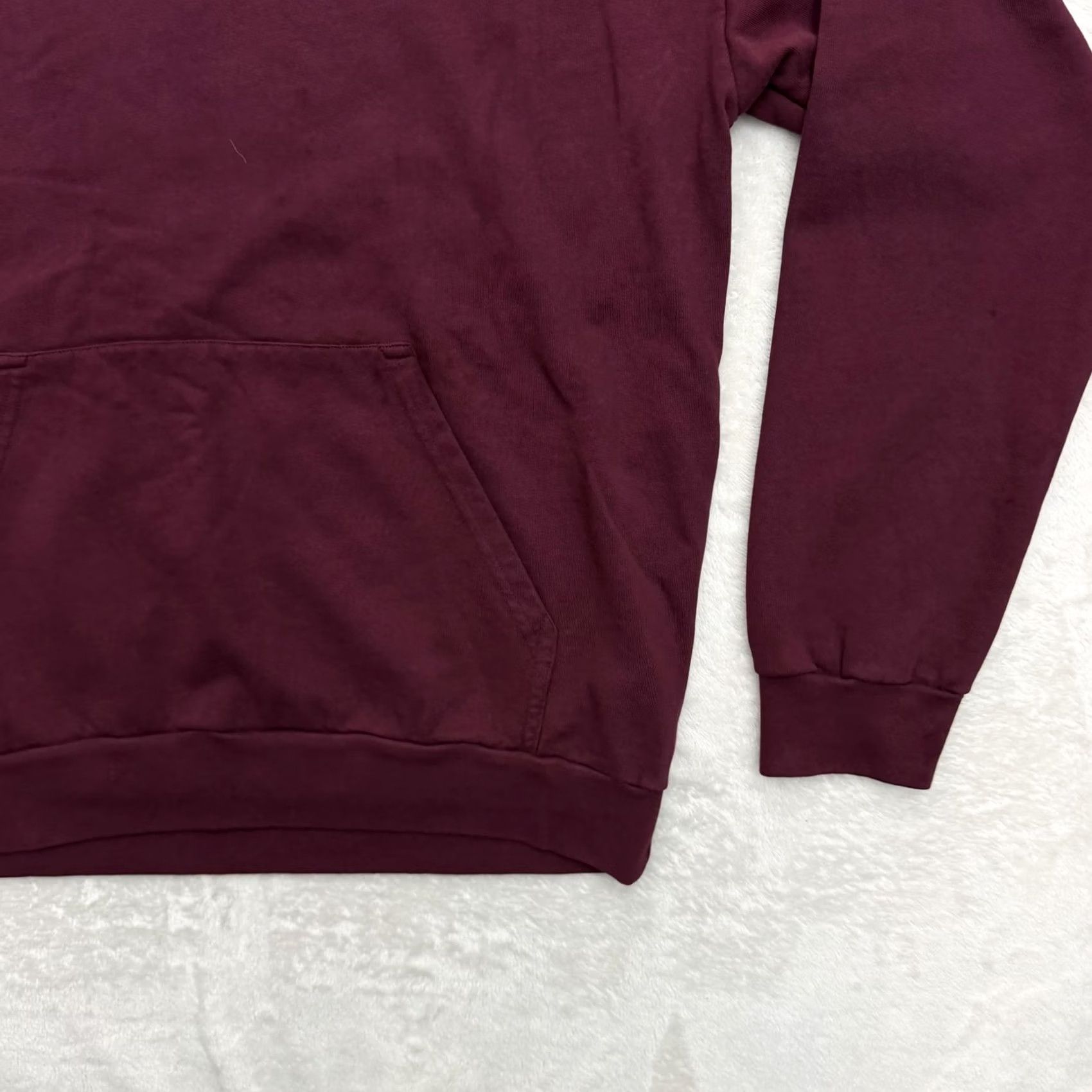 Talentless Talentless Hoodie Mens L Burgundy Fleece Pullover Logo Pockets Crew Neck Long Sleeve Winter Size US L / EU 52-54 / 3 - 4 Thumbnail