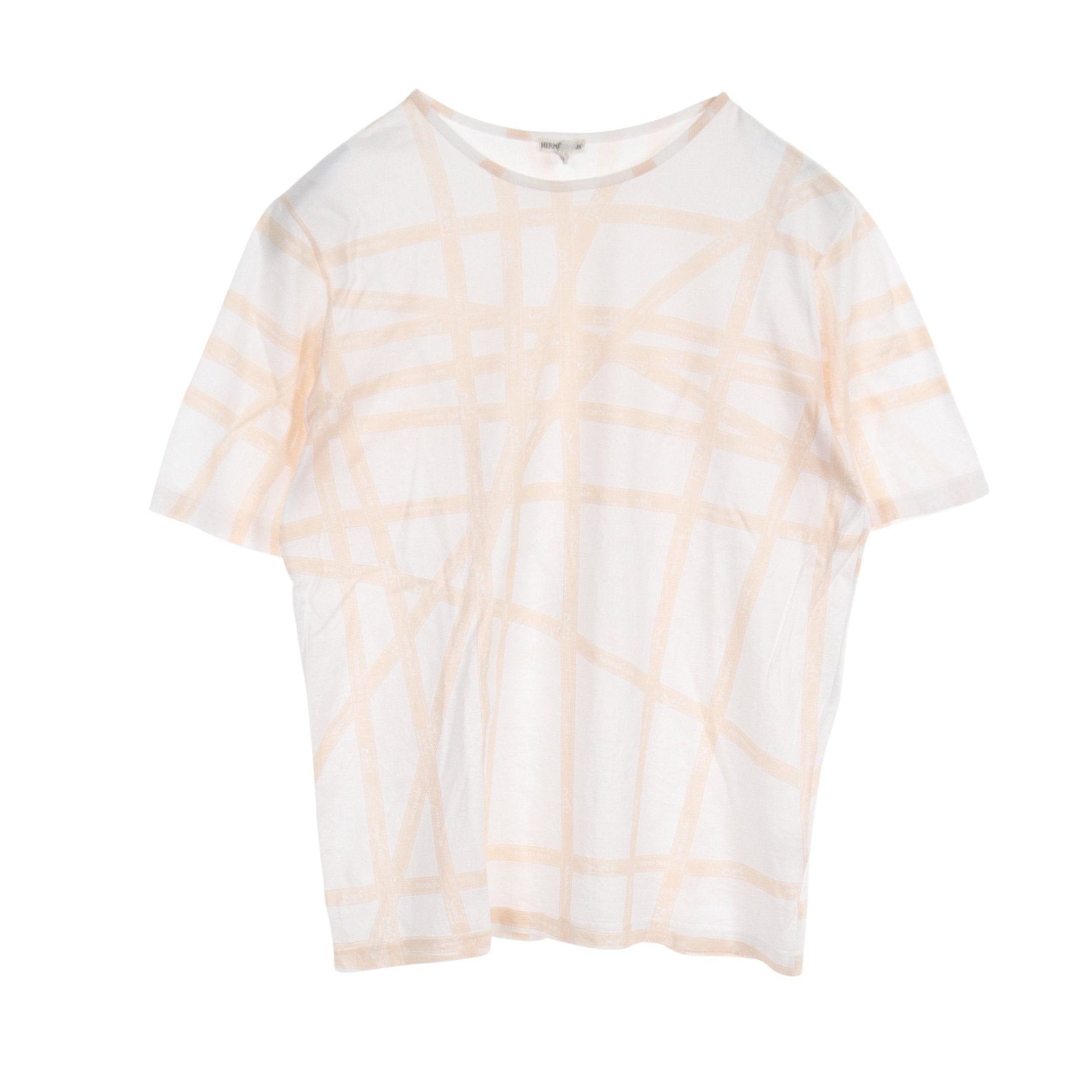 Hermes Bolduc T-Shirt Cotton White Light Beige