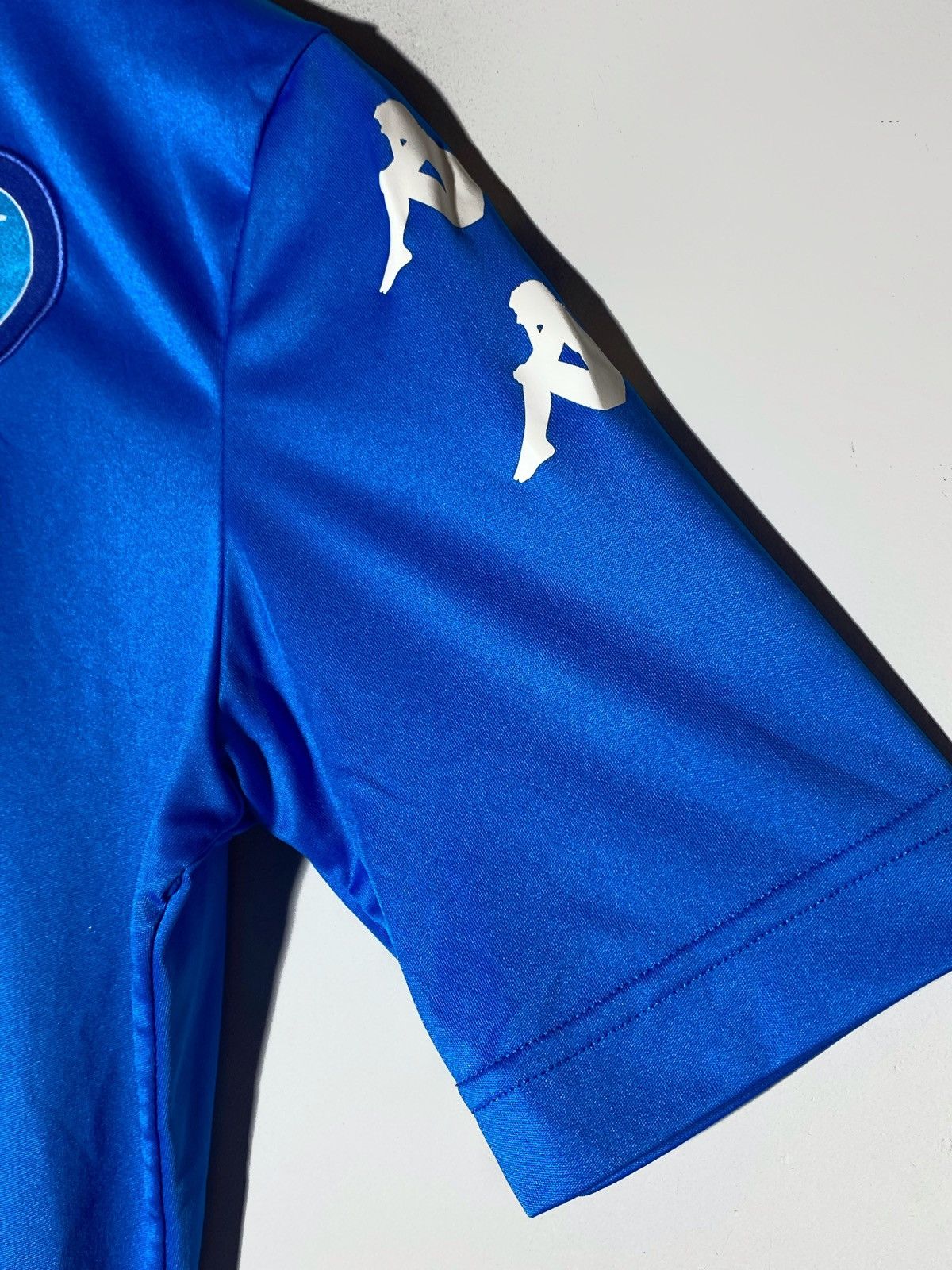 Kappa Kappa Napoli 2016/17 Home Football Shirt Soccer Jersey Size US XS / EU 42 / 0 - 9 Thumbnail