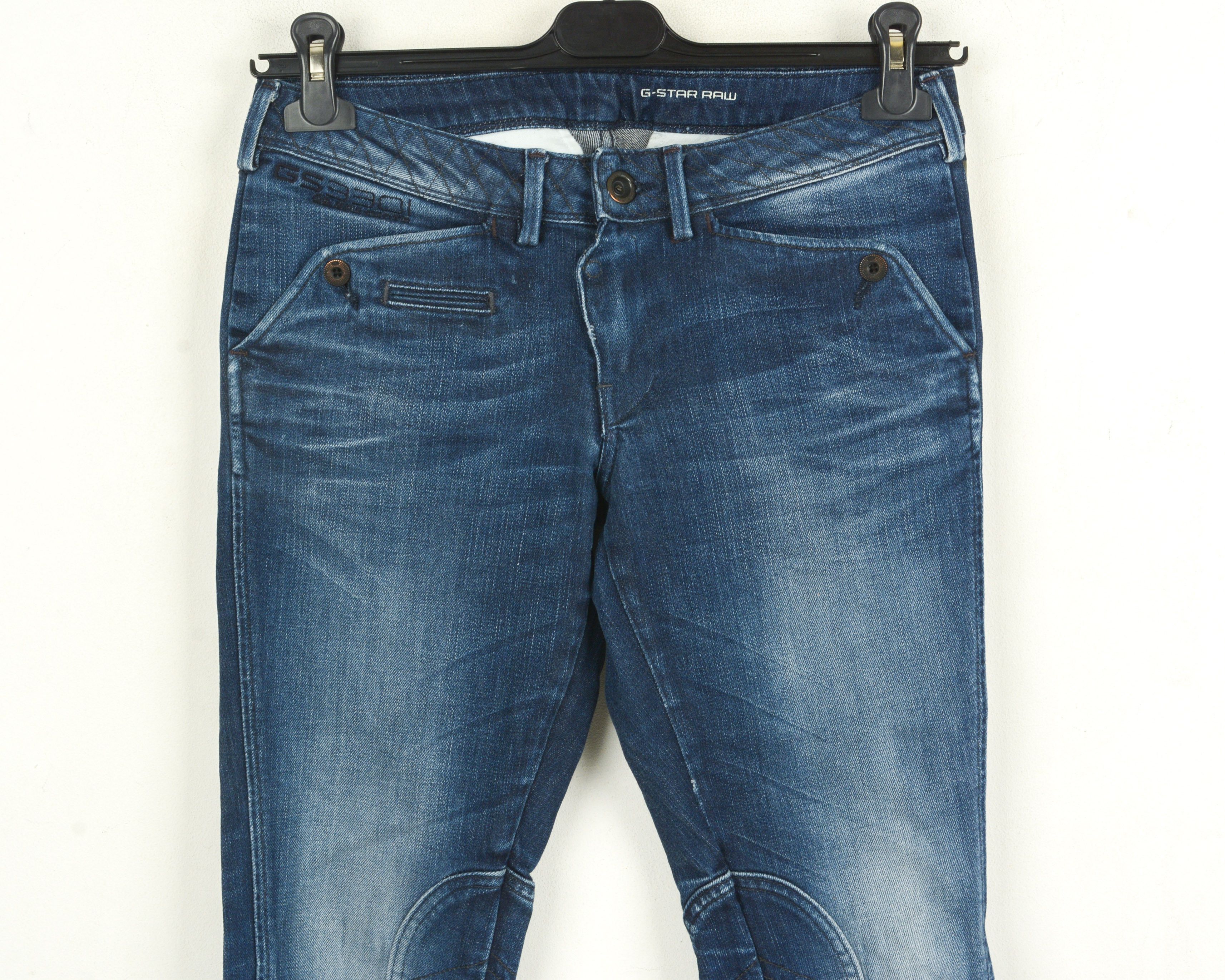 G-Star Stedler Cropped Womens W29 Slim Fit Jeans Denim Trousers Size 29" - 2 Thumbnail