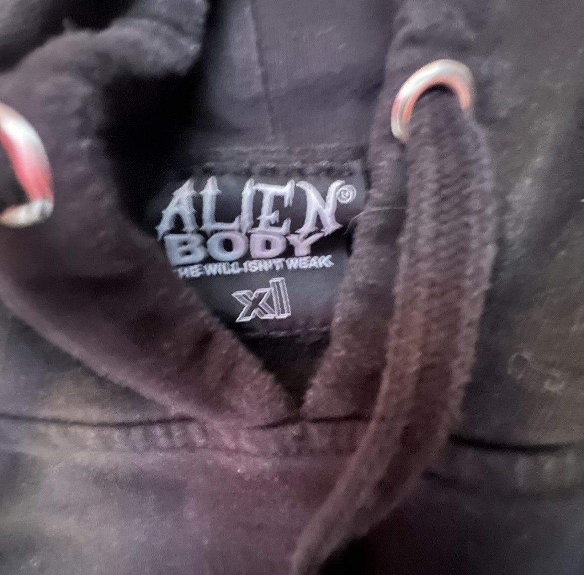 Alien Body × GOTHBOICLIQUE × Lil Peep RARE Alien Green/Black Alien Body Raw Vision Hoodie Size US XL / EU 56 / 4 - 5 Thumbnail
