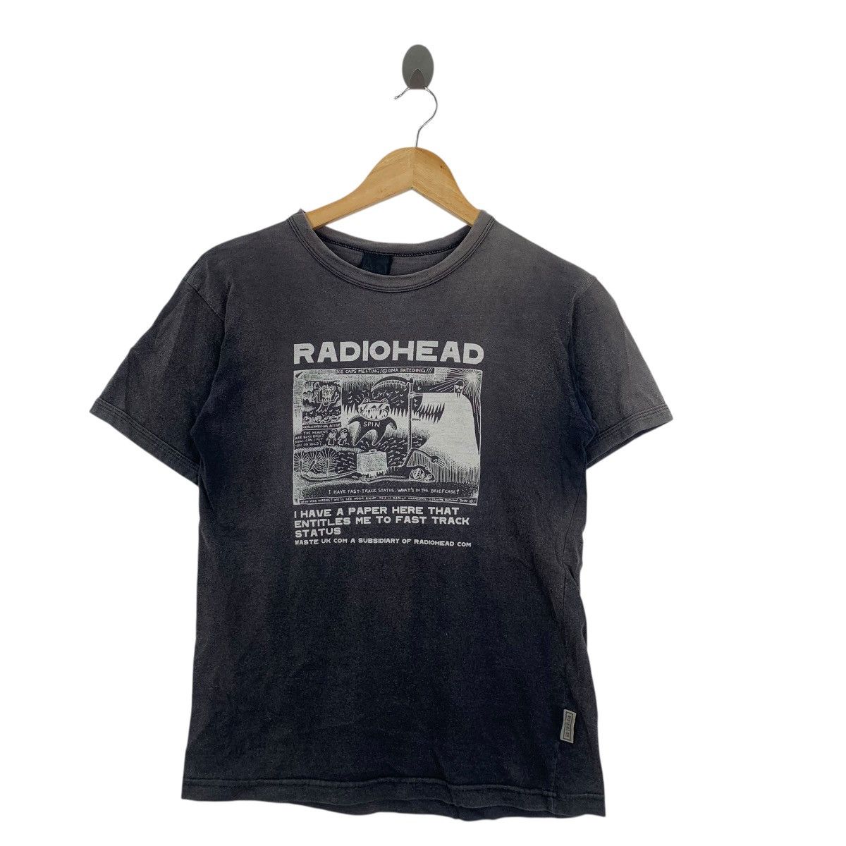 Band Tees Vintage RADIOHEAD ICE CAPS MELTING Album Promo Tour Tee Size US S / EU 44-46 / 1 - 3 Thumbnail