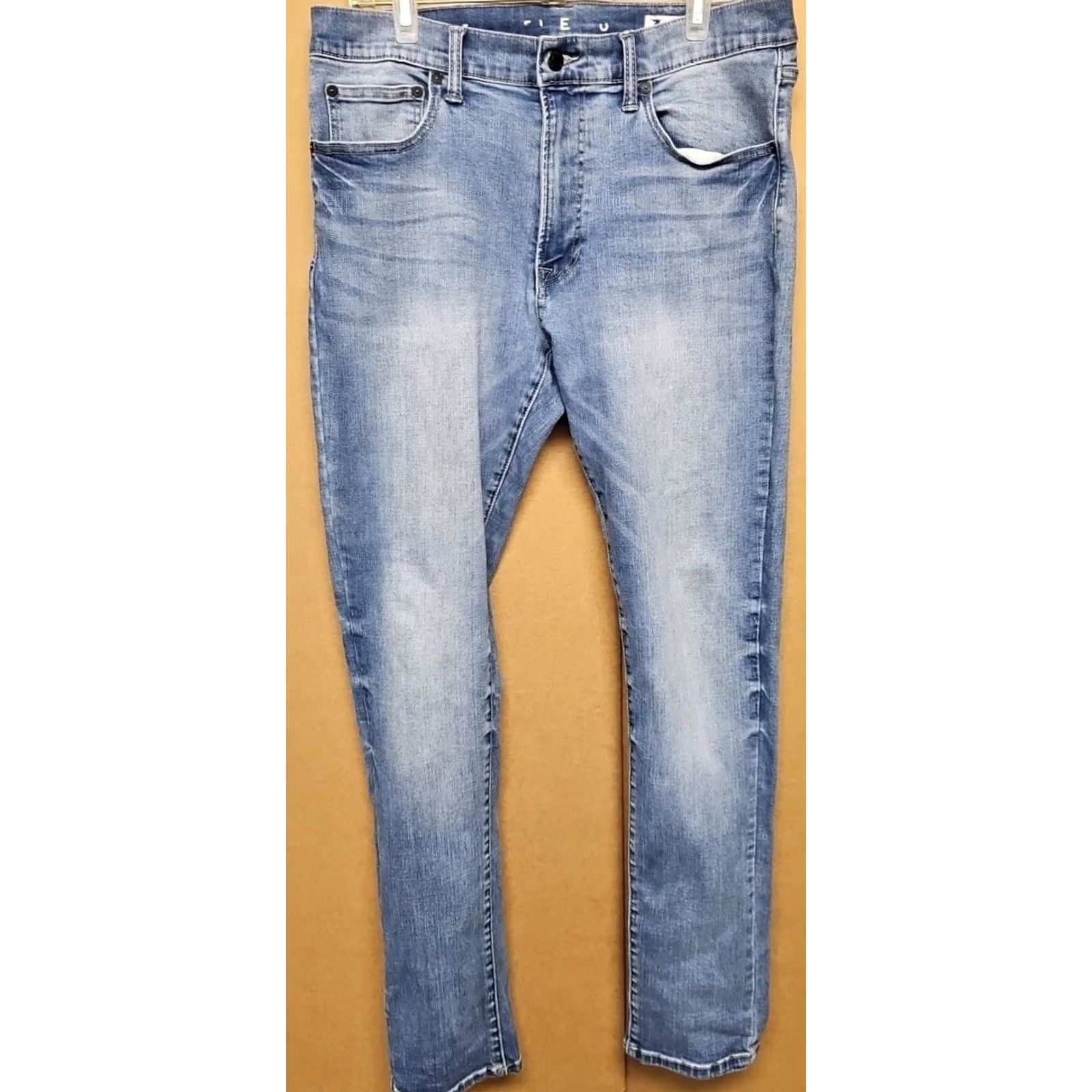 Vintage Arizona Jean Co Men’s Slim Fit Jeans Blue Stretch Light Wash 32x32 Jeans Size US 32 / EU 48 - 2 Thumbnail