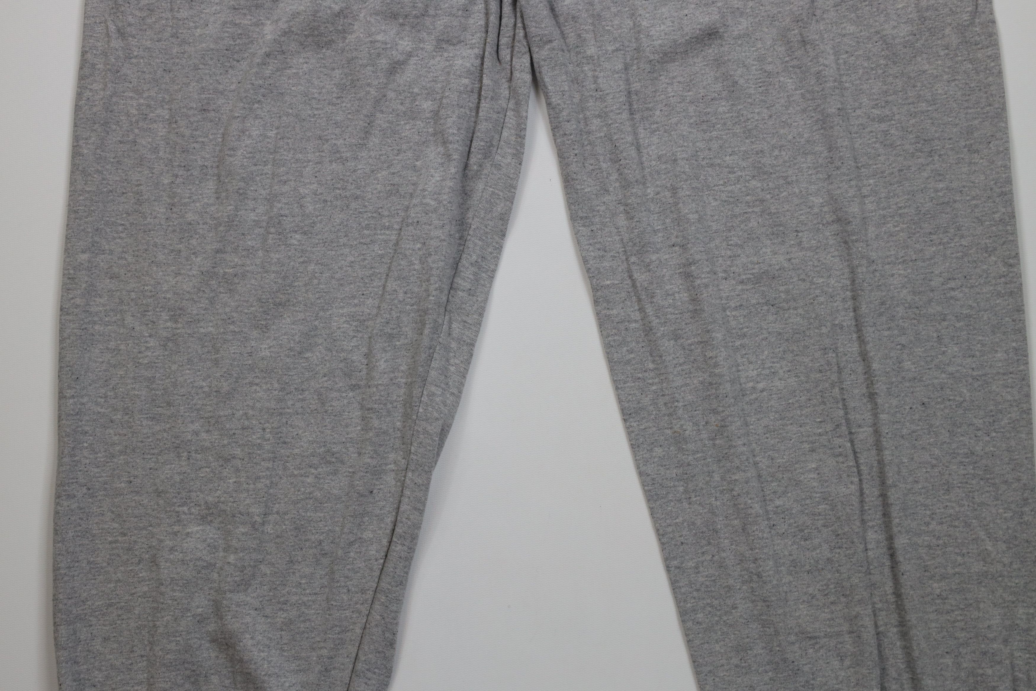 Hanes Vintage 90s Hanes Lightweight Sweatpants Joggers Pants Gray Size US 36 / EU 52 - 3 Thumbnail