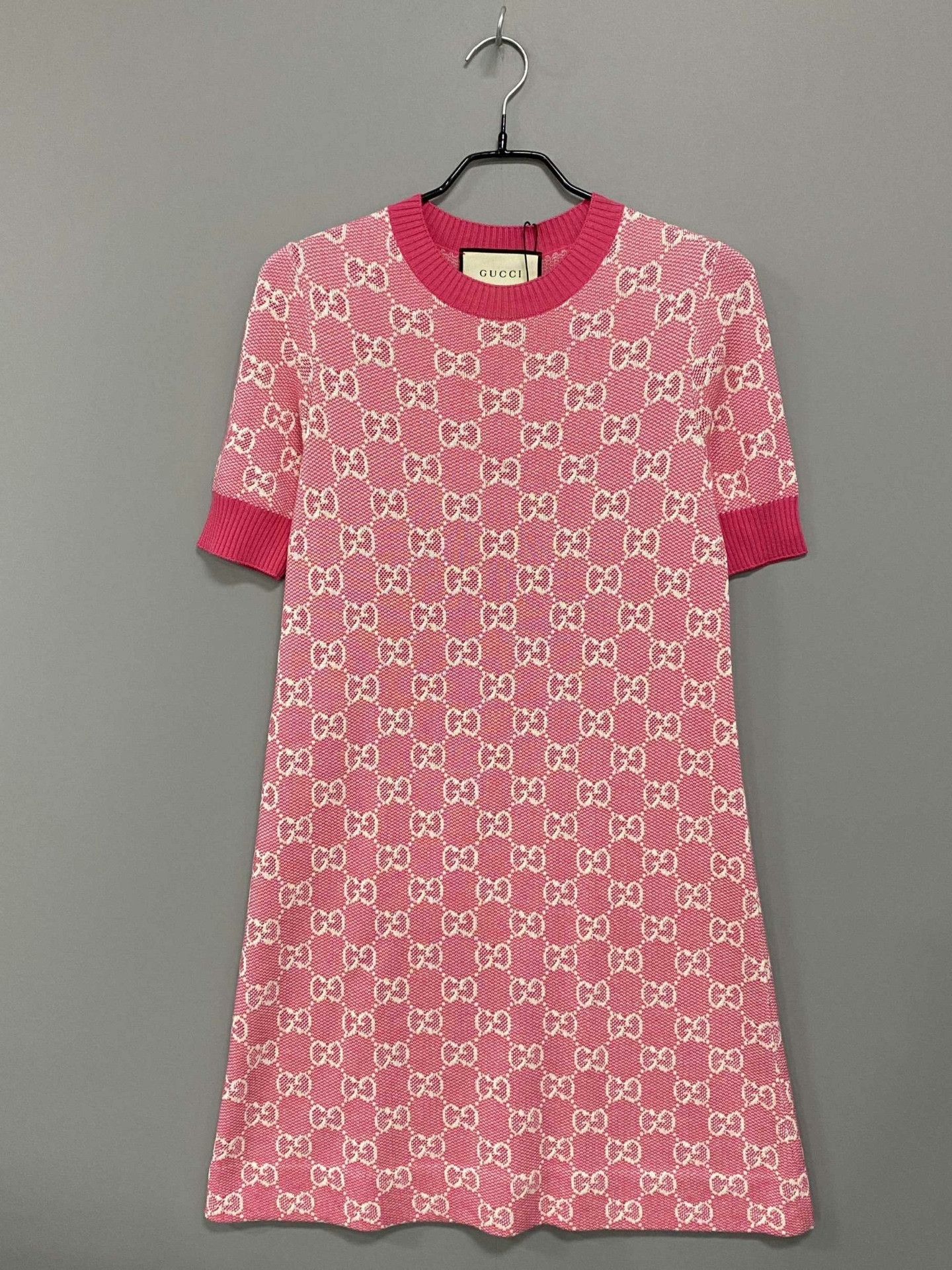 Gucci Gucci Knit Pink Dress XS Women Size XS / US 0-2 / IT 36-38 - 1 Thumbnail