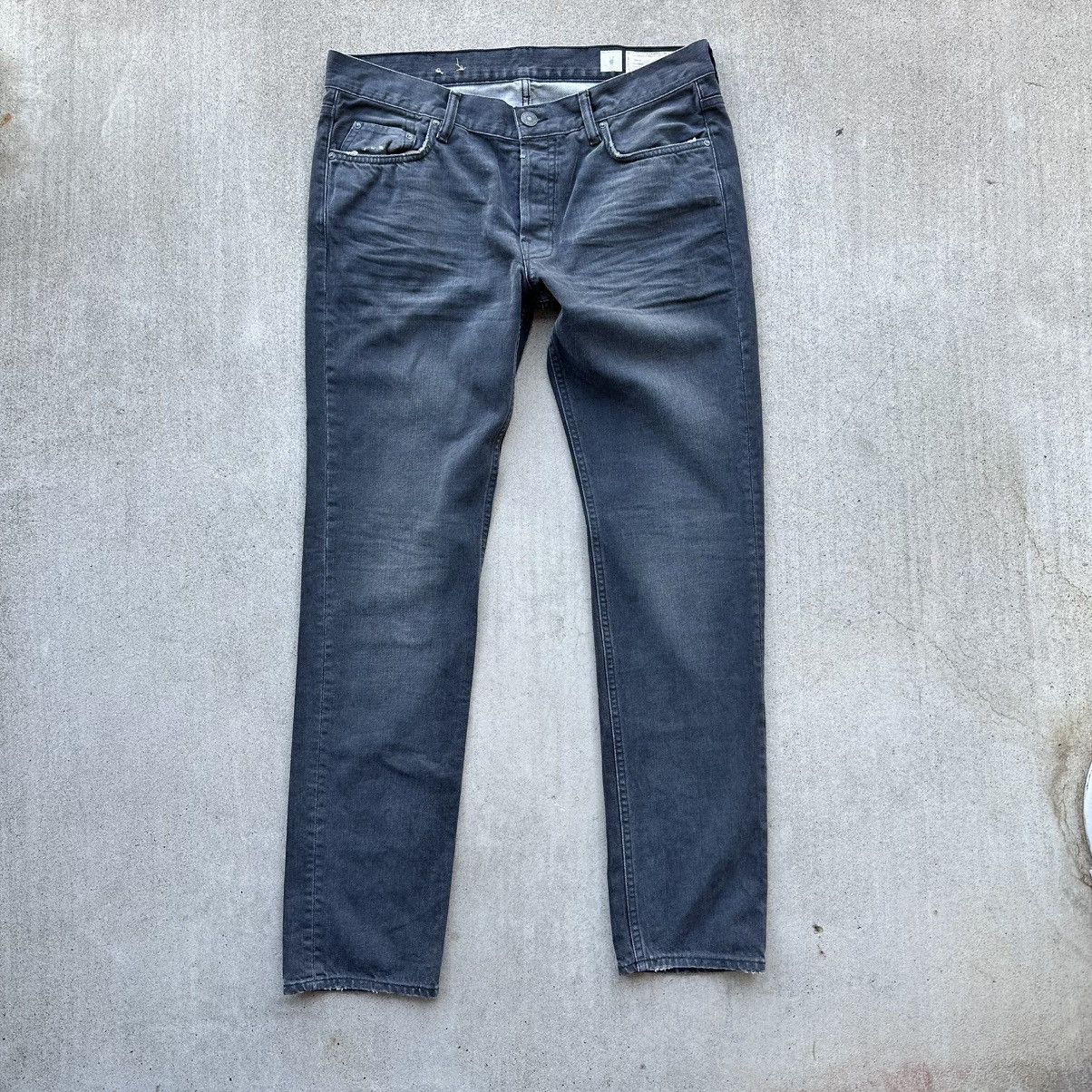 Allsaints Allsaints Jeans Men Size 34x32 Gray Slim Straight Denim Size US 34 / EU 50 - 1 Thumbnail