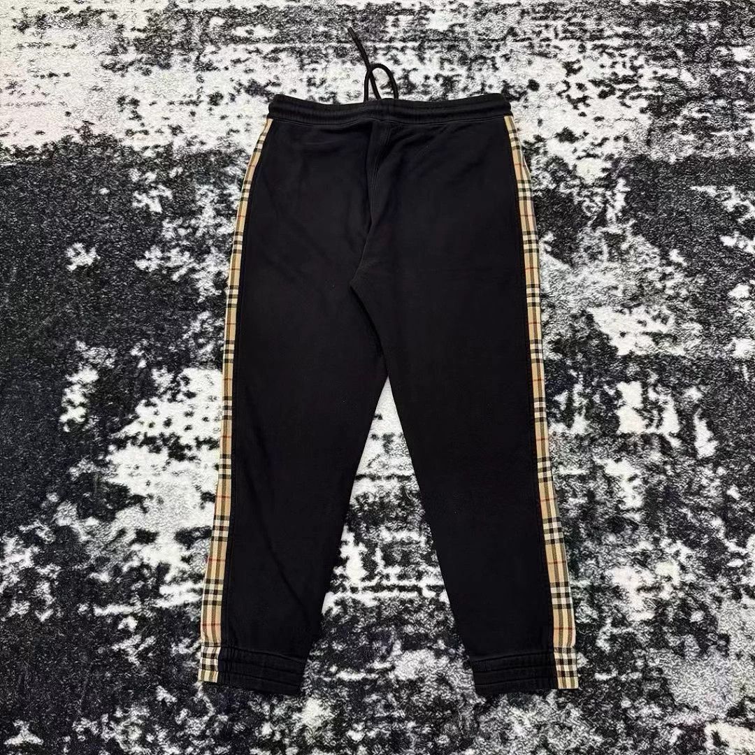 Burberry Burberry Classic Check Side Pocket Drawstring Track Pants L Size US 36 / EU 52 - 5 Thumbnail