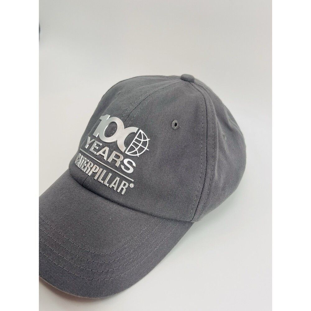 Caterpillar Caterpillar CAT “100 Years” Adjustable Gray Baseball Hat Ca Size ONE SIZE - 3 Thumbnail