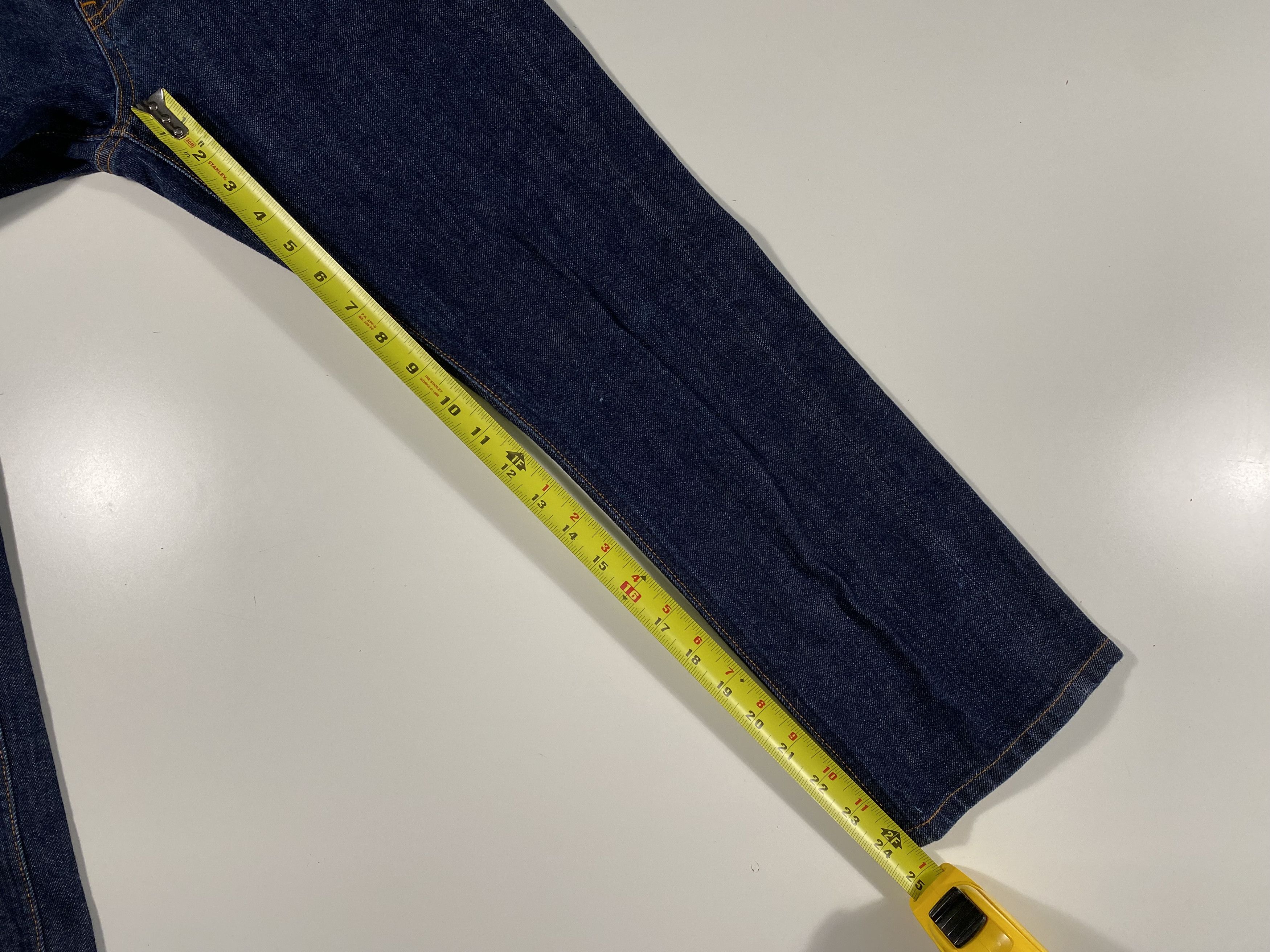 Jil Sander × Uniqlo Jil Sander x Uniqlo +J Slim Cropped Selvedge Jeans 28x24.5 Size US 28 / EU 44 - 8 Thumbnail