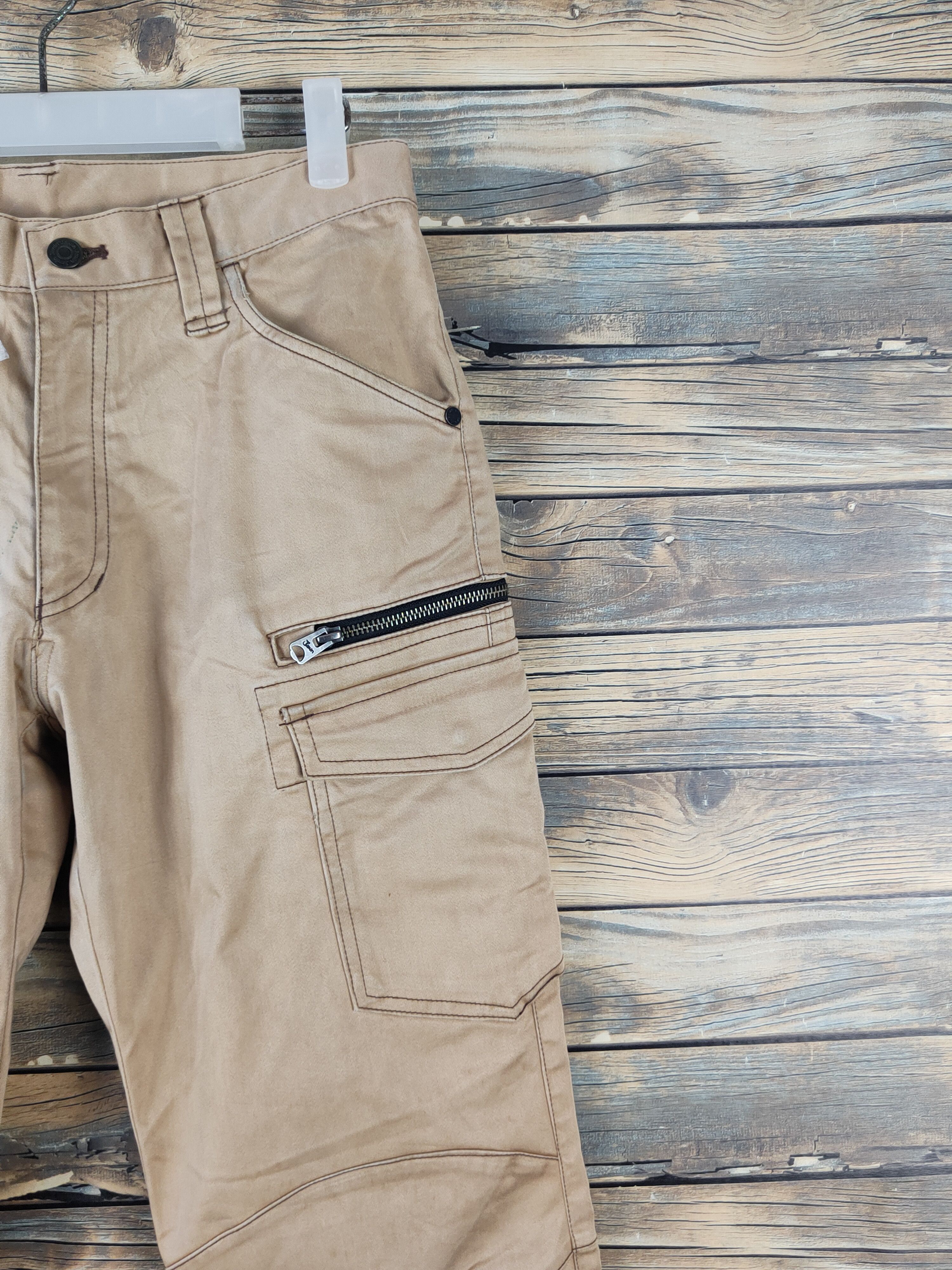 Japanese Brand DLL Jawin Brown Multipocket Tactical Cargo Pants #211 Size US 30 / EU 46 - 6 Thumbnail