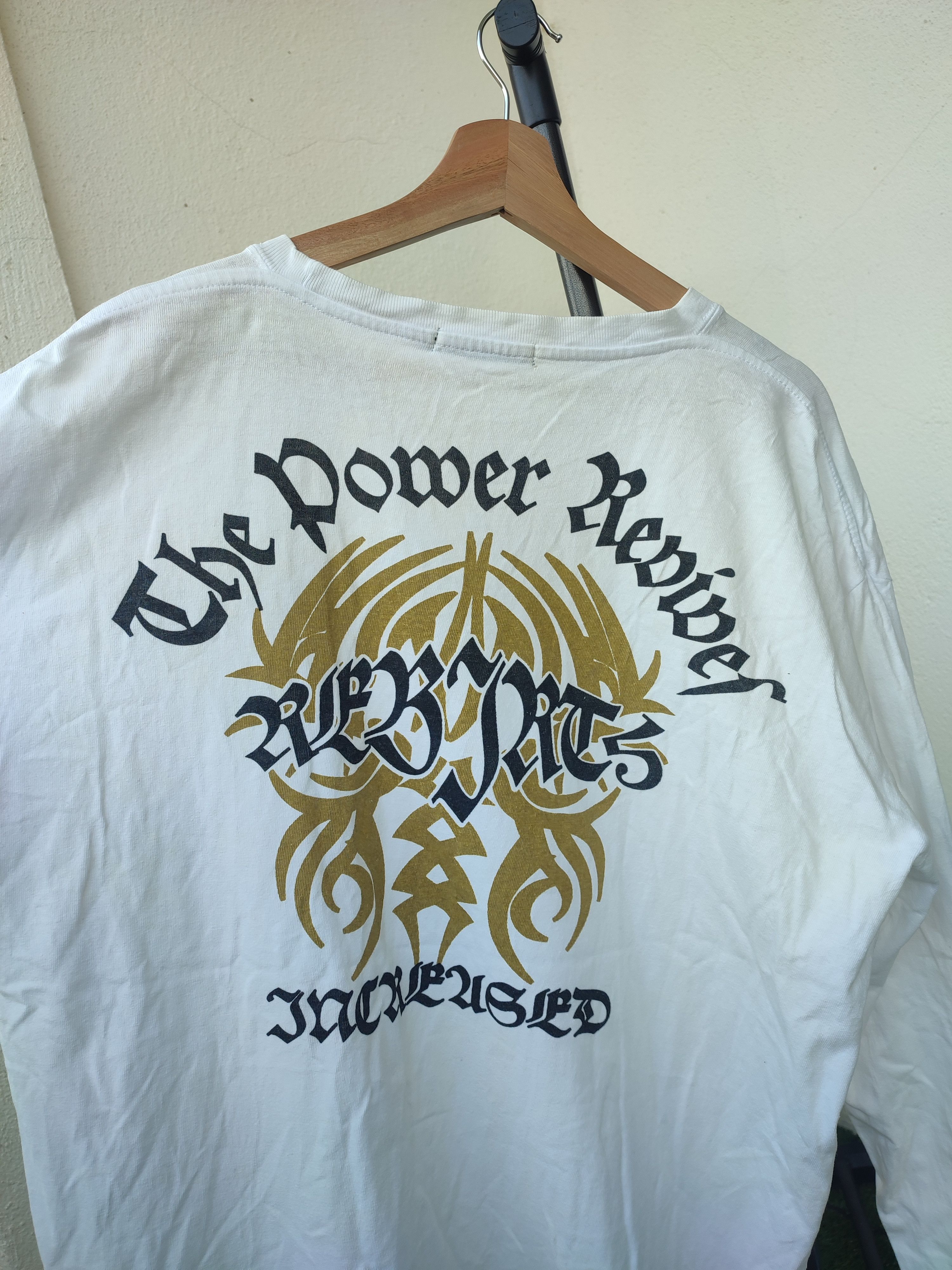 Bullet Noise 💥 Crazy Vintage Bullet Noise Under Sound Long Sleeve Size US XL / EU 56 / 4 - 3 Thumbnail