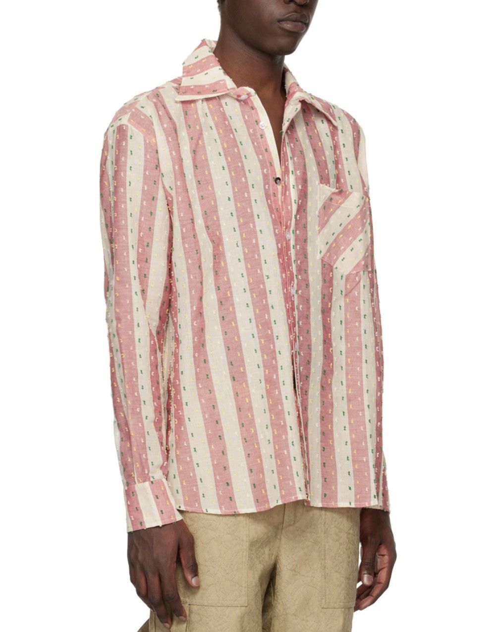 (di)vision (di)vision Striped Off-white shirt Size US XS / EU 42 / 0 - 2 Thumbnail