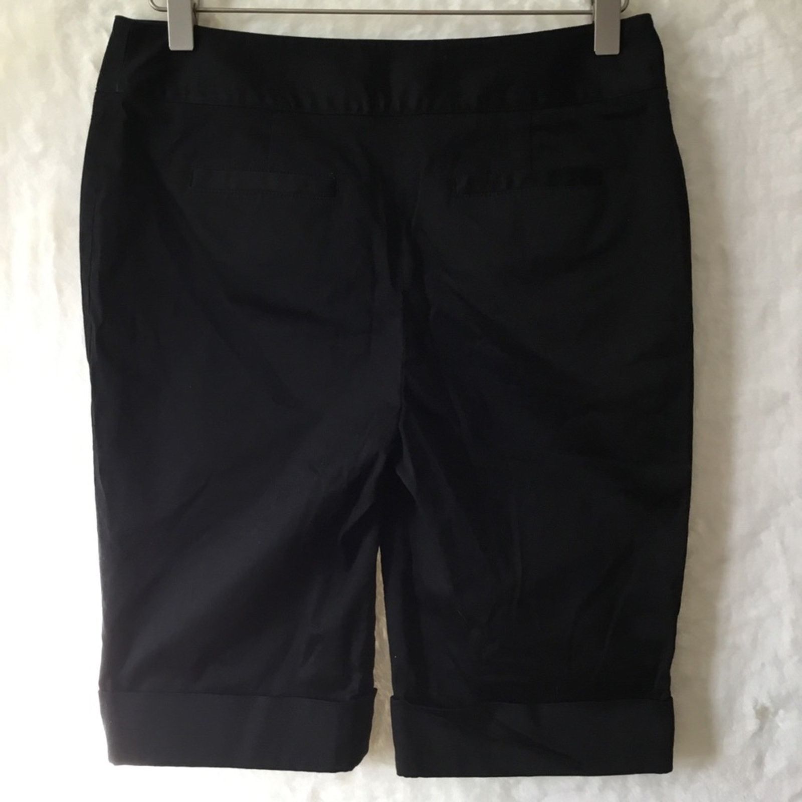 Other Style & Co. Black Stretch Bermuda Shorts Size 27" / US 4 / IT 40 - 5 Thumbnail