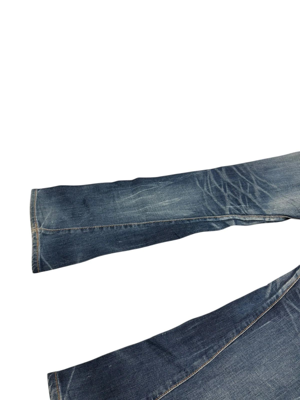 Edwin Edwin blue gradient bootcut denim jeans with patch detailing Size US 34 / EU 50 - 6 Thumbnail