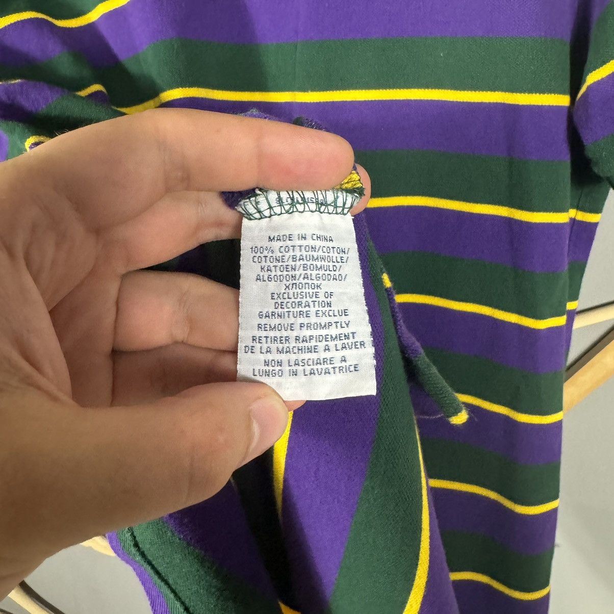 Polo Ralph Lauren Polo Ralph Lauren Chief Keef Style Polo Shirt Size US L / EU 52-54 / 3 - 6 Thumbnail