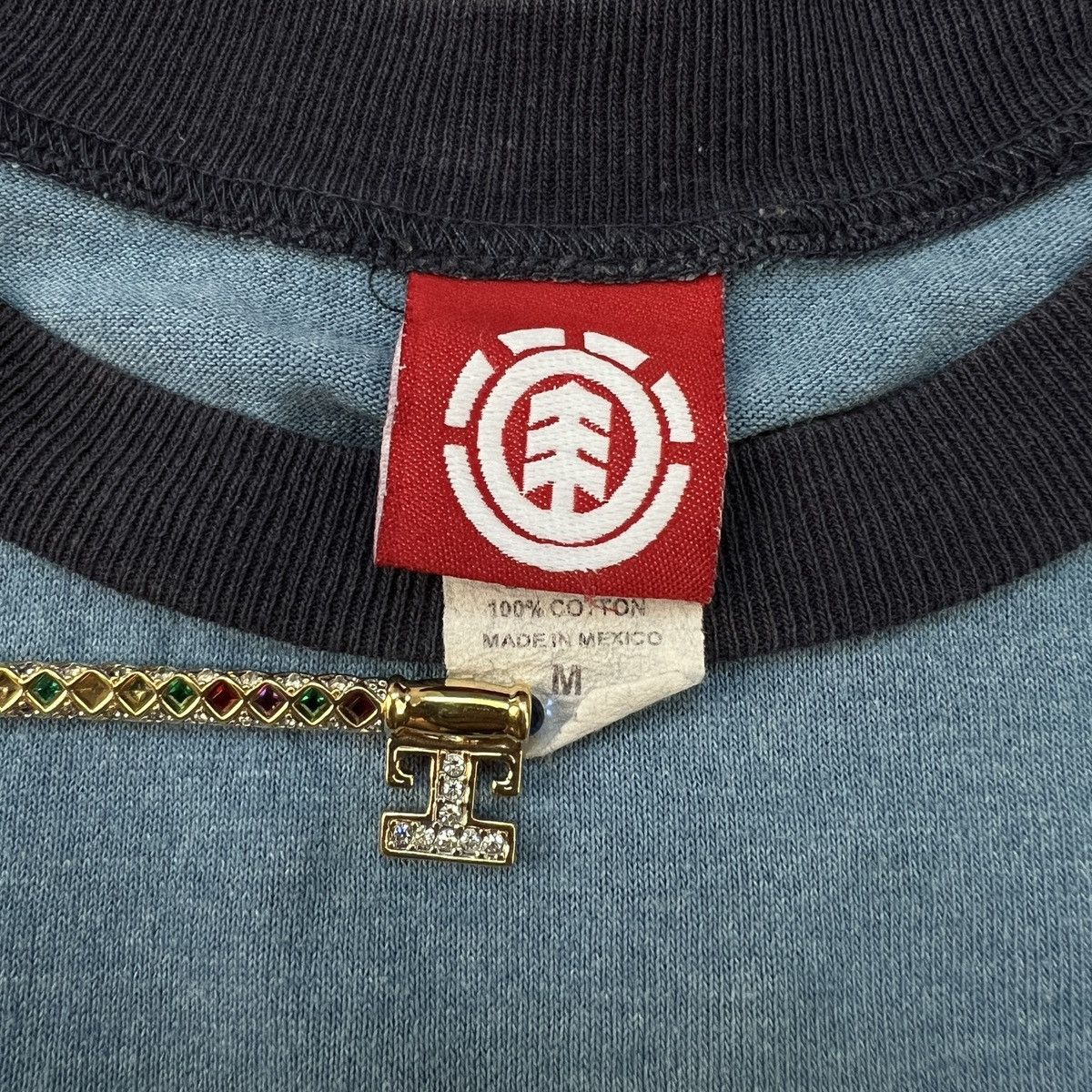 Element VINTAGE ELEMENT Spell Out Logo shirt 🦇 Size US M / EU 48-50 / 2 - 9 Thumbnail