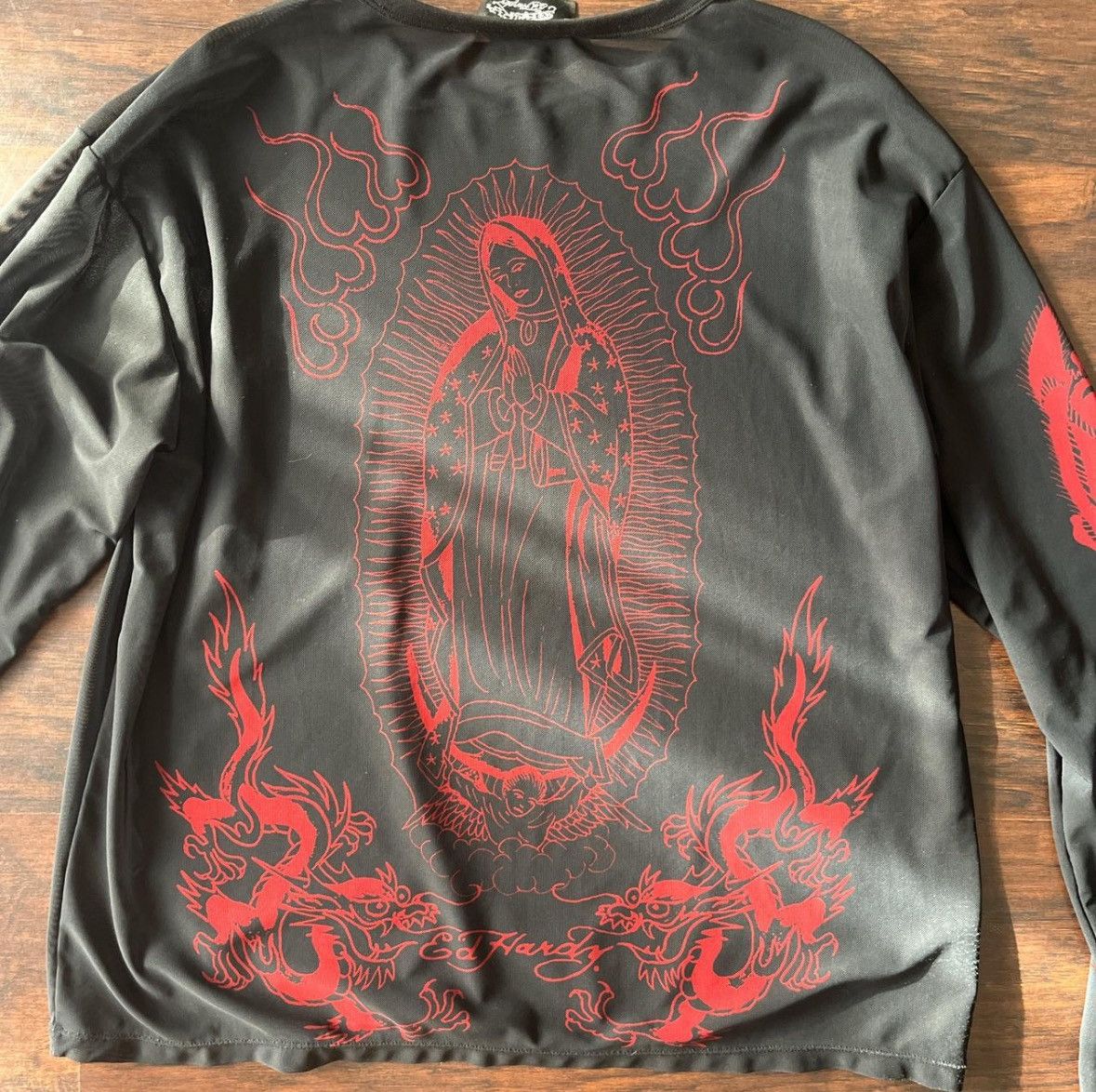 Ed Hardy × Siberia Hills Ed Hardy X Siberia Hills Tattoo Mesh Long sleeve Size US M / EU 48-50 / 2 - 4 Thumbnail