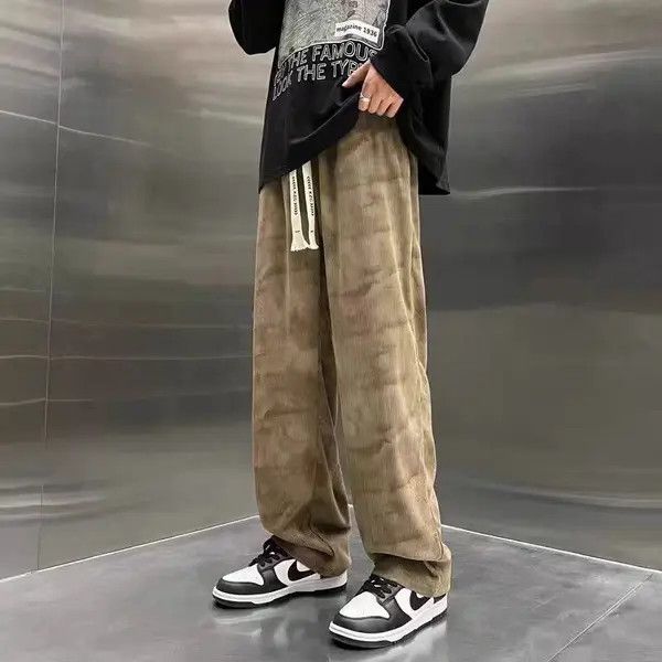 VIBE High Street Vintage Loose Casual Pants Brown Size US 32 / EU 48 - 3 Thumbnail