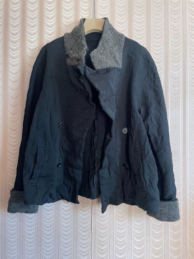 Y's Y's Irregularly cut pleated jacket Size US M / EU 48-50 / 2 - 2 Thumbnail