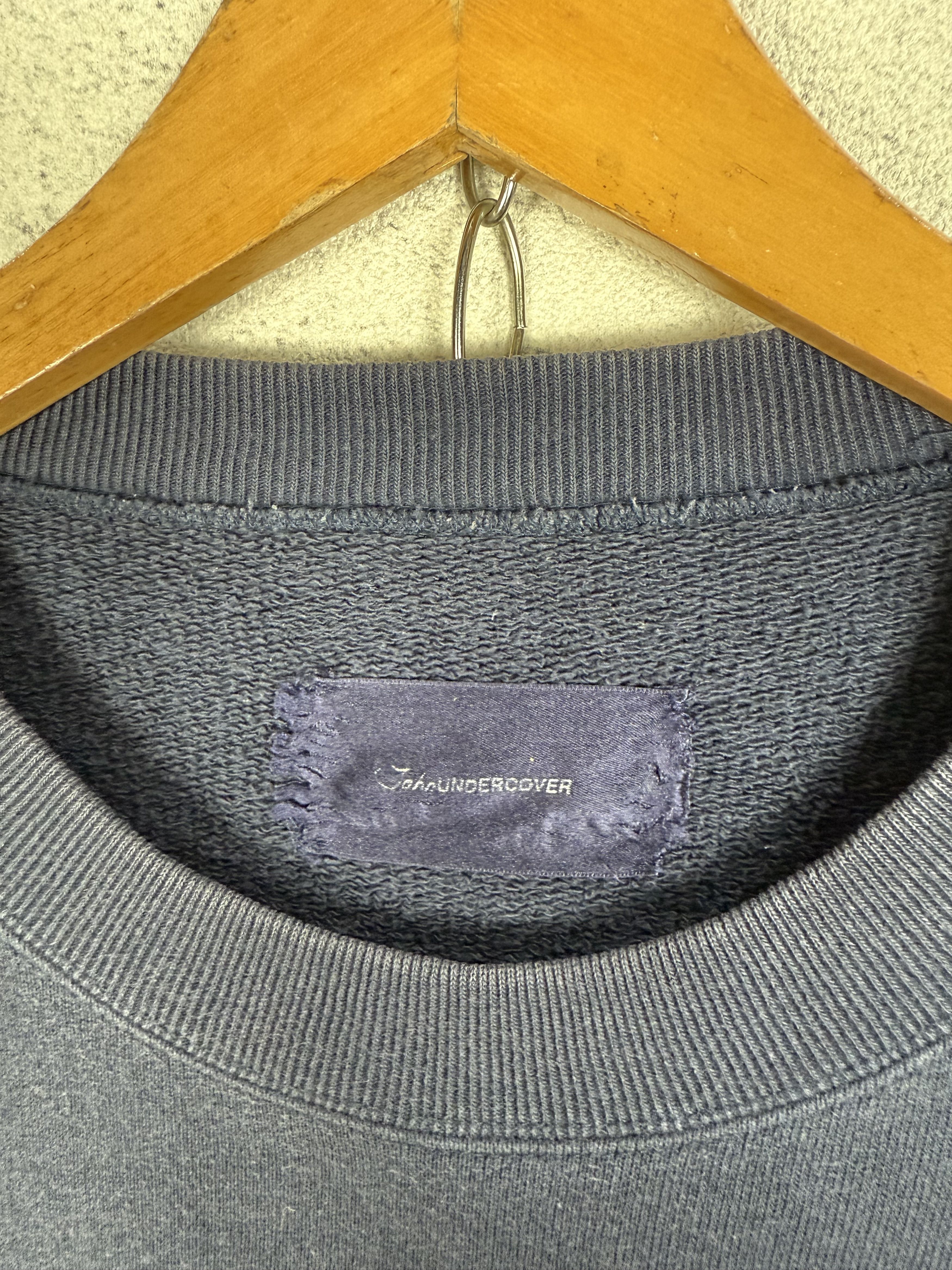 John Undercover John Undercover Quilted Sweatshirt Crewneck Size US XL / EU 56 / 4 - 6 Thumbnail