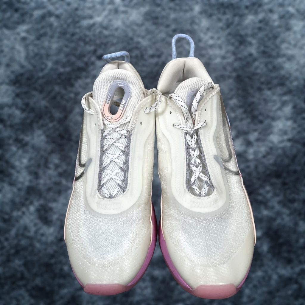 Nike Nike Air Max 2090 Womens Sneaker Size 9.5 White Silver CZ8130-100 Size US 10 / IT 40 - 1 Thumbnail