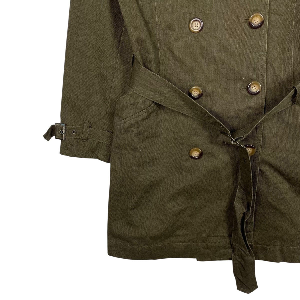 Japanese Brand Japanese Brand Bamboo Grass Double Breasted Trenchcoat Size M / US 6-8 / IT 42-44 - 3 Thumbnail