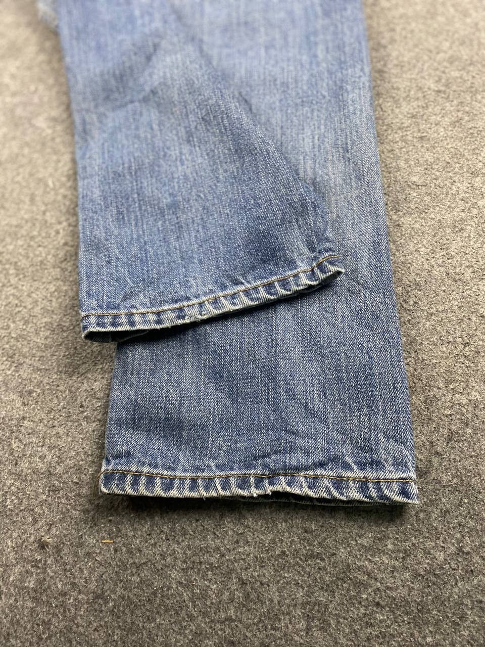 Levi's vintage levis 505 regular fit distressed denim Size US 28 / EU 44 - 6 Thumbnail