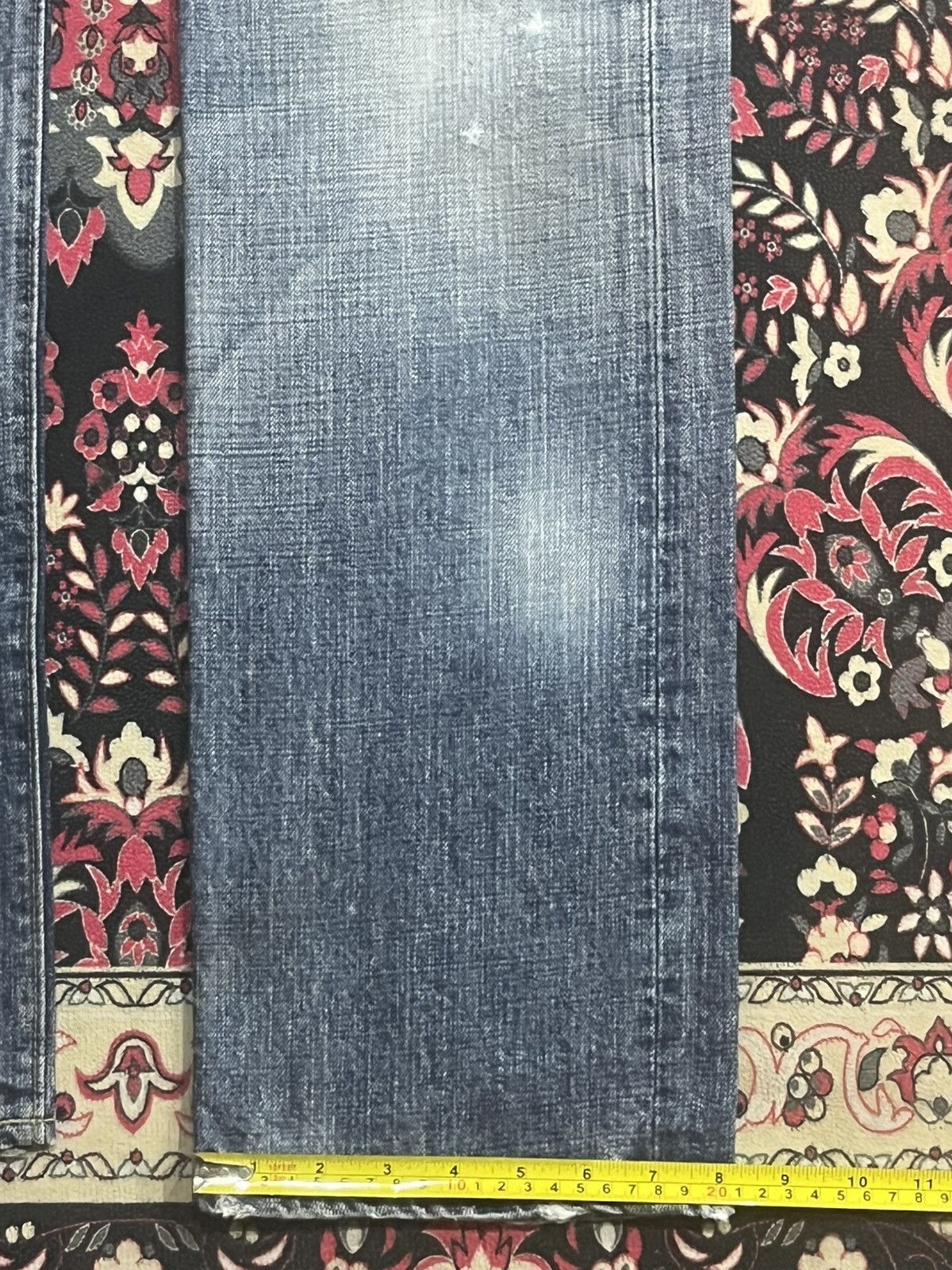 Eternal Vintage Japanese Brand Eternal Blue Faded Washed Slash Jeans Size US 32 / EU 48 - 18 Thumbnail