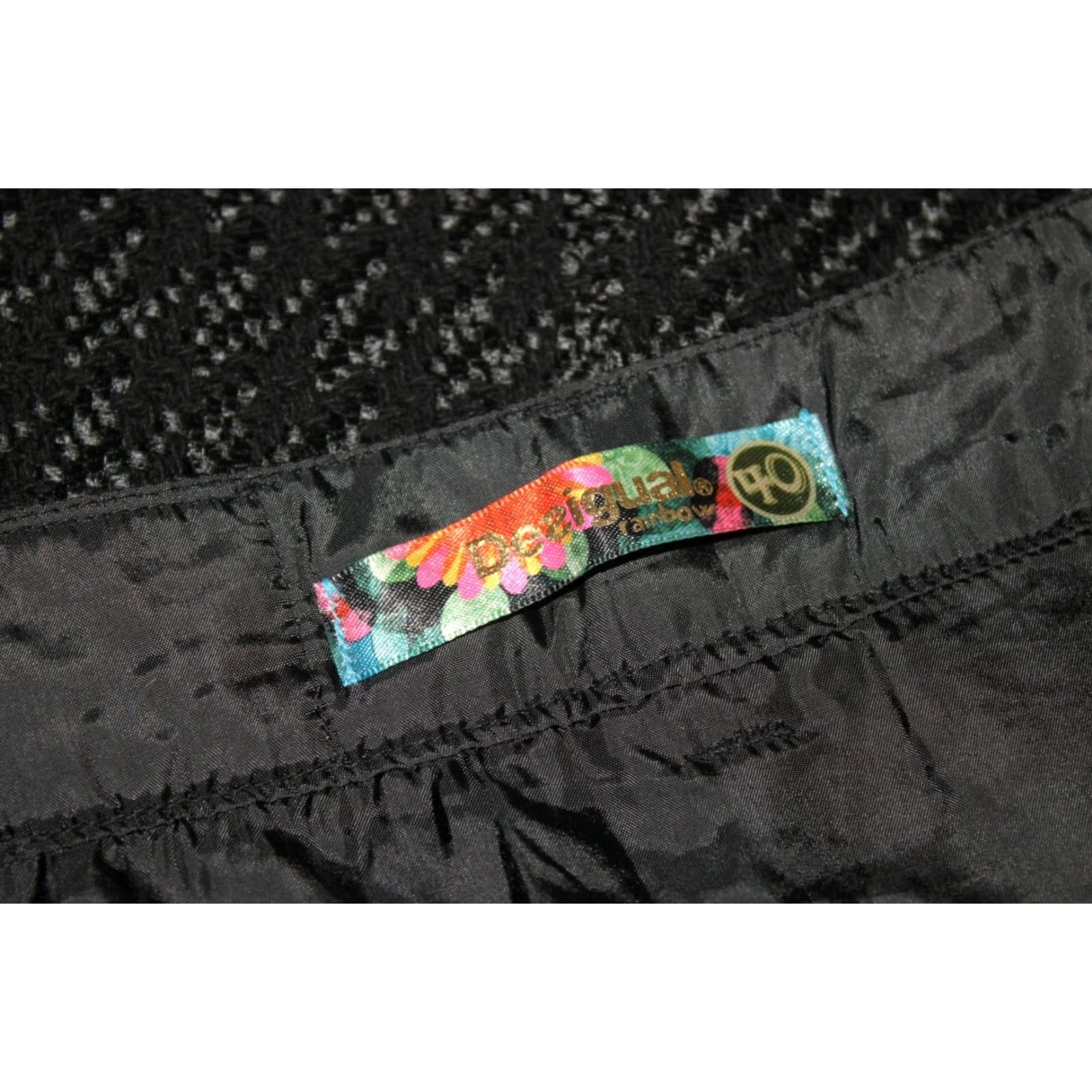 Desigual Desigual womens skirt Grey Size 40 Size 27" / US 4 / IT 40 - 6 Thumbnail