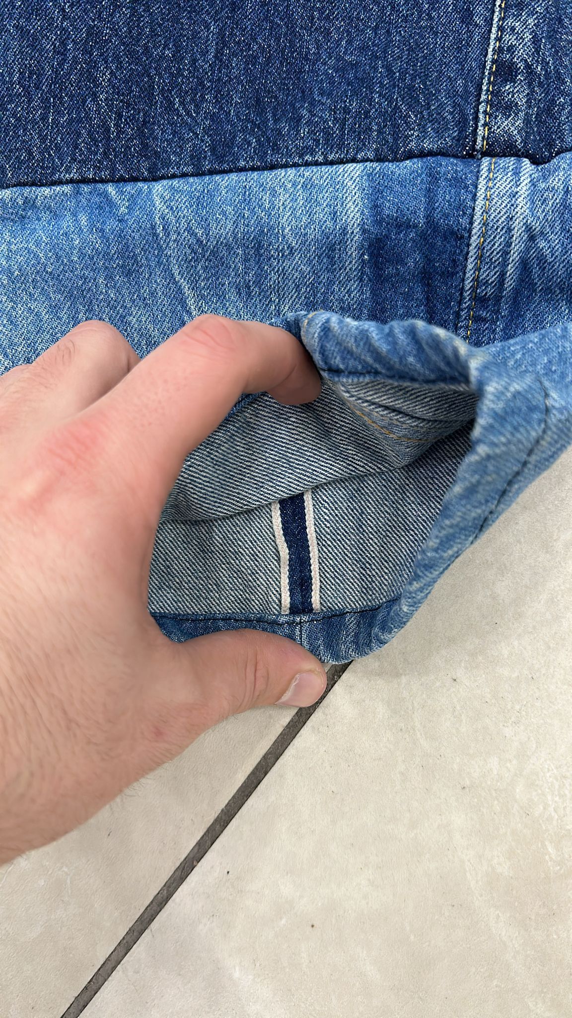 Levi's Vintage Clothing LVC SAMPLE Levi's Vintage Clothing 1947 501XX Selvedge Jeans Size US 32 / EU 48 - 3 Thumbnail