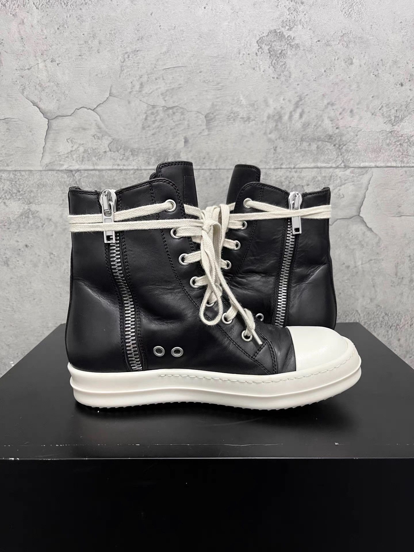 Rick Owens Rick Owens Mainline 17FW Horsehide Big Converse K34 Size US 5 / IT 35 - 6 Thumbnail