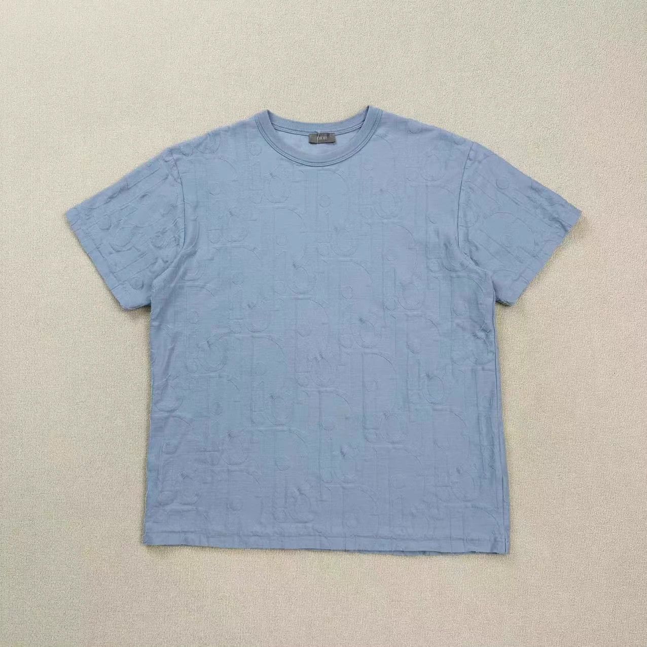Dior DIOR FW25 All-Over Logo Short Sleeve L Size US L / EU 52-54 / 3 - 1 Thumbnail