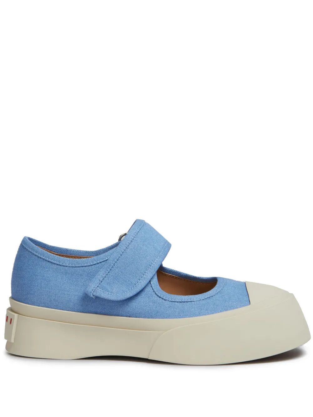 Marni o1y1025 Ballet Flats in Blue Size US 6 / IT 36 - 1 Thumbnail