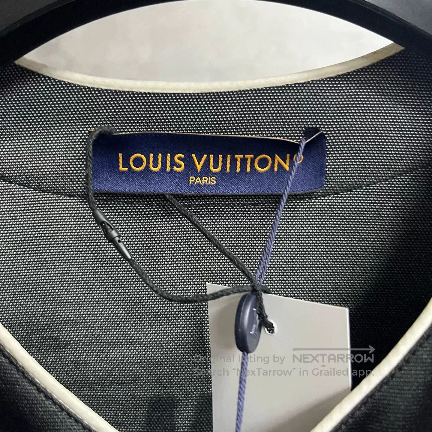 Louis Vuitton Louis Vuitton Black Printed Baseball Shirt. Size US L / EU 52-54 / 3 - 2 Thumbnail