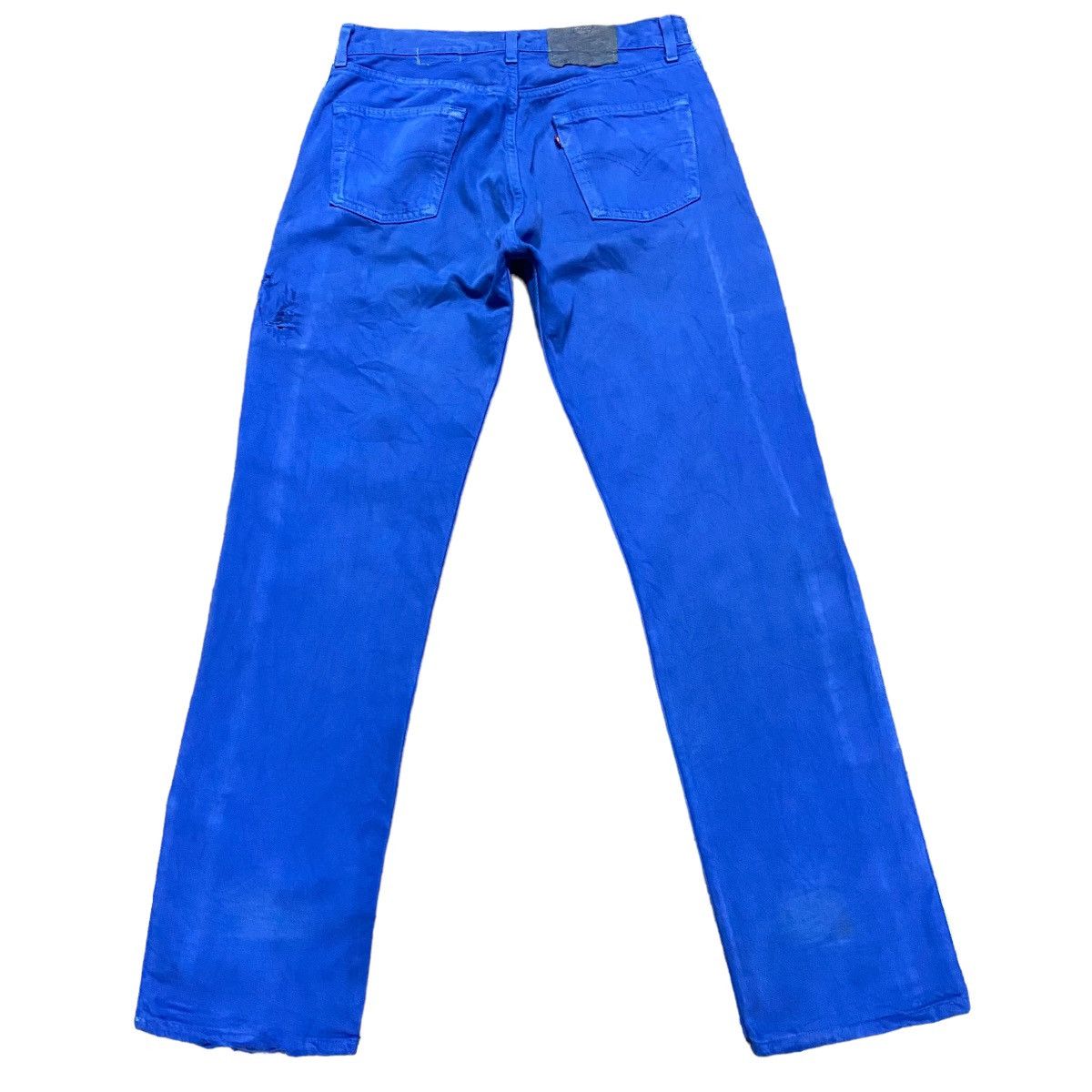 Needles Levis Sample Rebuild Lace Sidetape Jeans Royal Blue Size US 32 / EU 48 - 3 Thumbnail