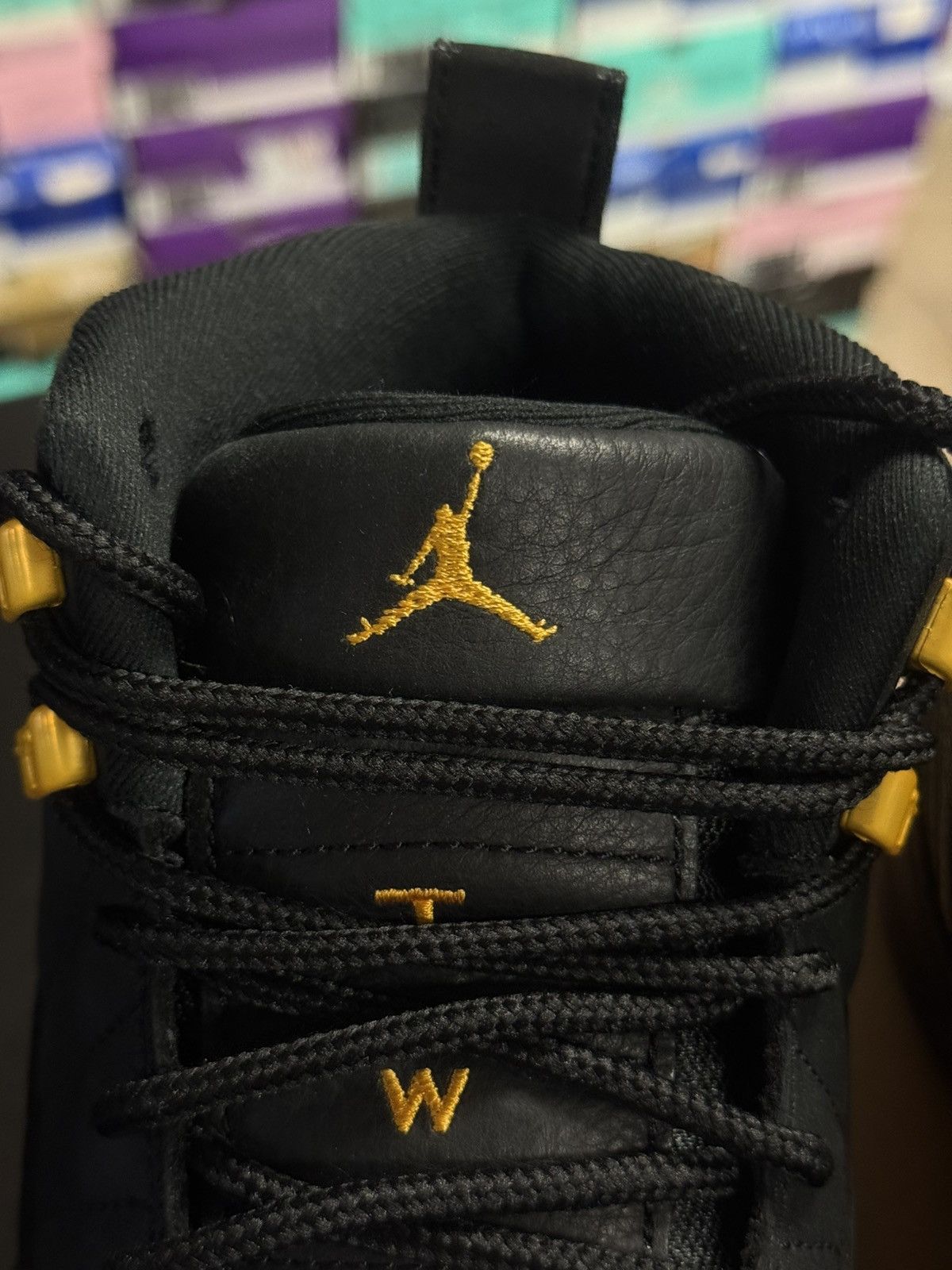Jordan Brand × Nike Jordan 12 Black Taxi Size 8 🧼 W BOX (2022) Size US 8 / EU 41 - 8 Thumbnail