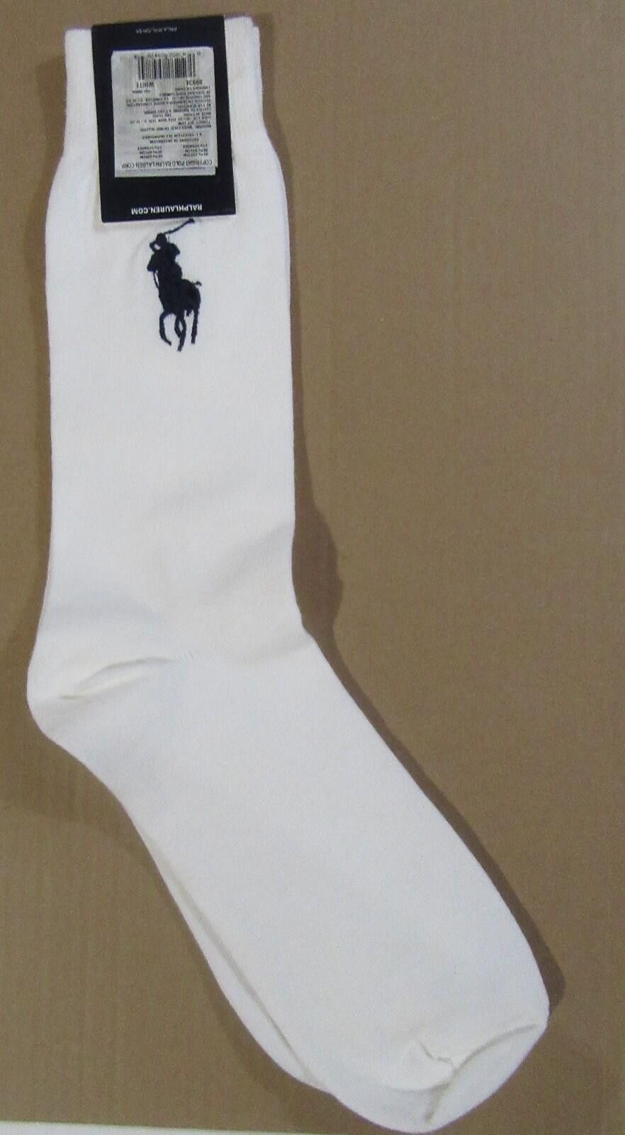 Polo Ralph Lauren Polo Ralph Lauren Mens Big Pony Trouser Socks 1 Single Pair Size ONE SIZE - 2 Thumbnail